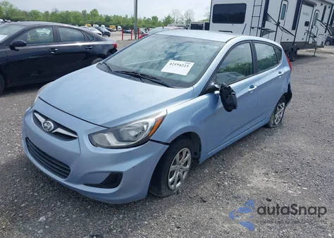 2014 Hyundai Accent Gs из США, поврежденный, VIN KMHCT5AE3EU174698